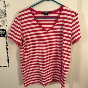 Women's Polo V-Neck Tee